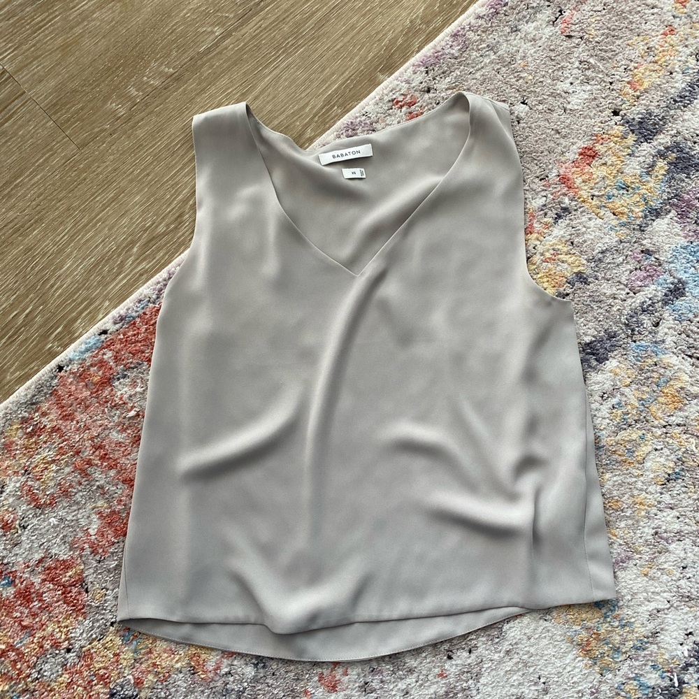 Aritzia Babaton Murphy sleeveless blouse